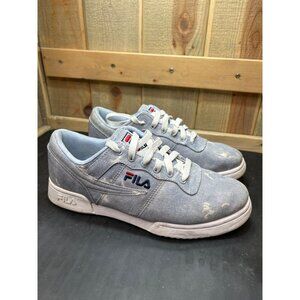 Fila Mens Unisex Denim Tie Dye Retro Y2K Sneakers US9 EU42 UK8